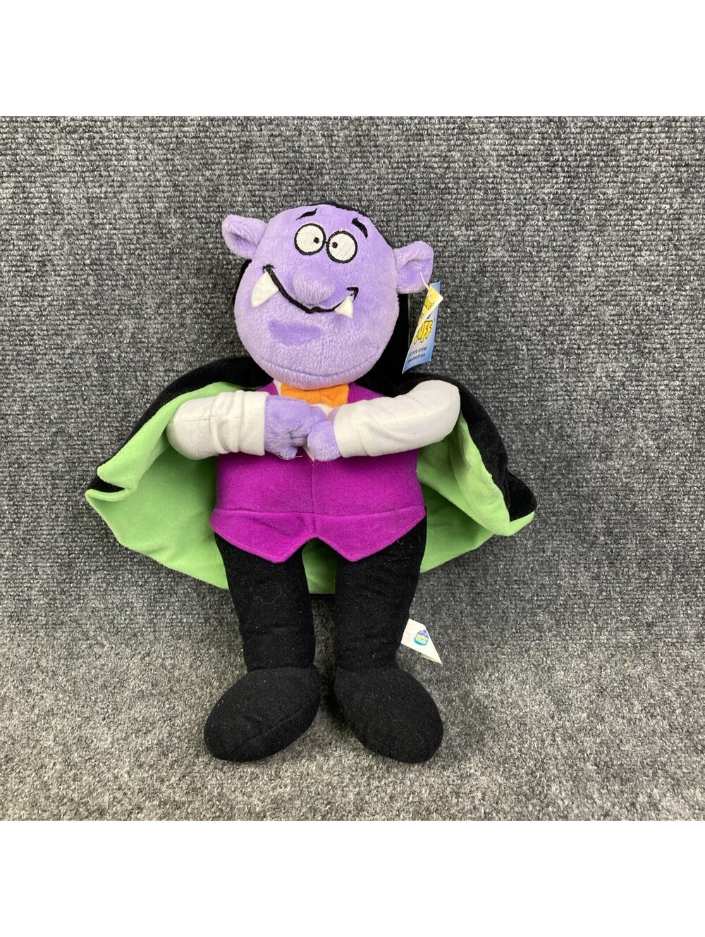 Vintage Good Stuff Dracula Vampire Halloween 15" Stuffed Plush w/ Tag